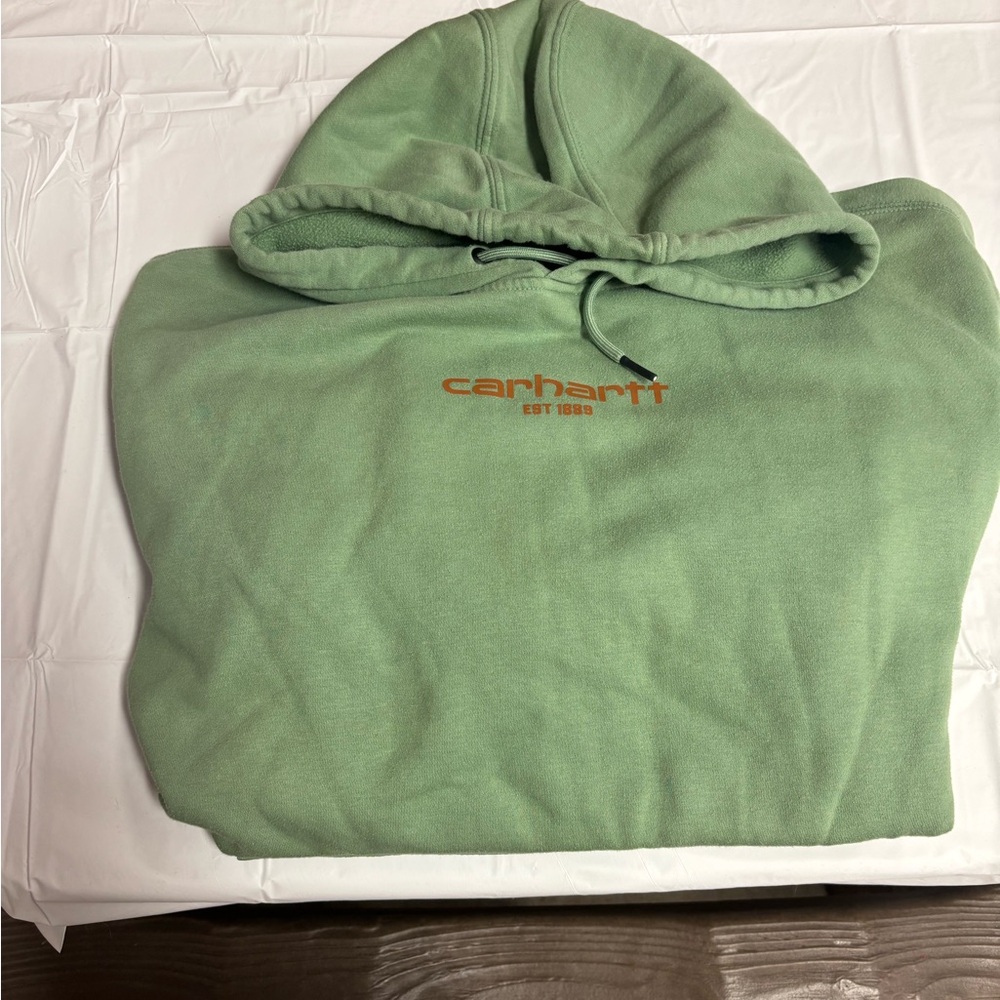 Carhartt Women's Green Hoodie